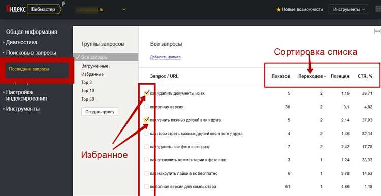 Поисковые запросы Яндекс Вебмастер. Используем инструмент по назначению